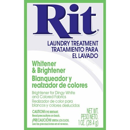 RIT DYE Rit Powder Fabric Whitener 1.125z 3-50